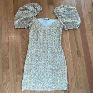 ZARA Mini Floral Dresss